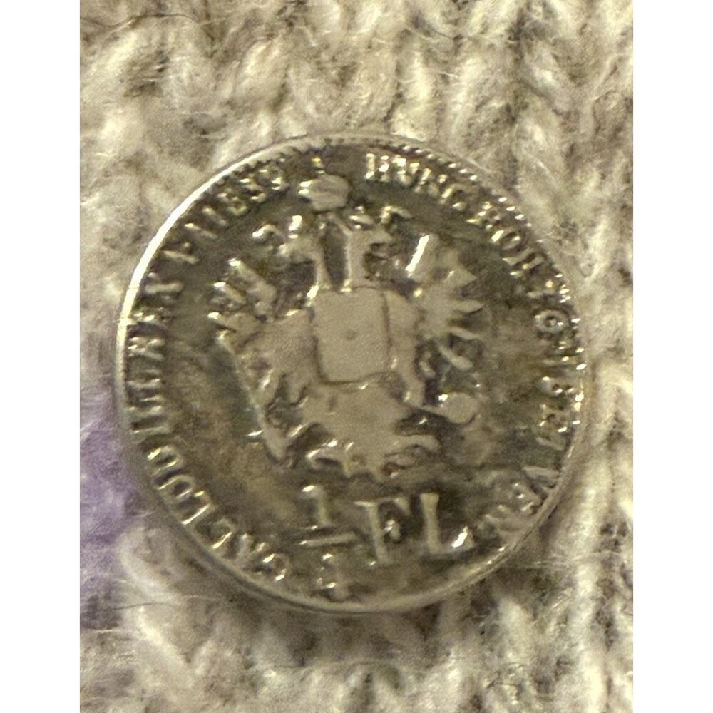 VINTAGE Cambridge Dry Goods Cardigan Sweater Medium Metal Buttons 3492-10 - Picture 12 of 13